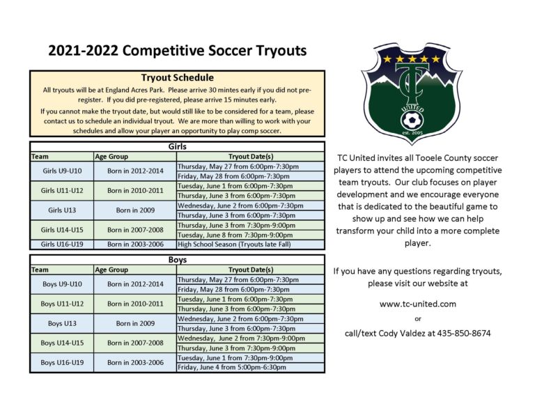 tryout-information-tc-united-soccer